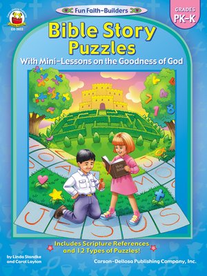 cover image of Bible Story Puzzles
